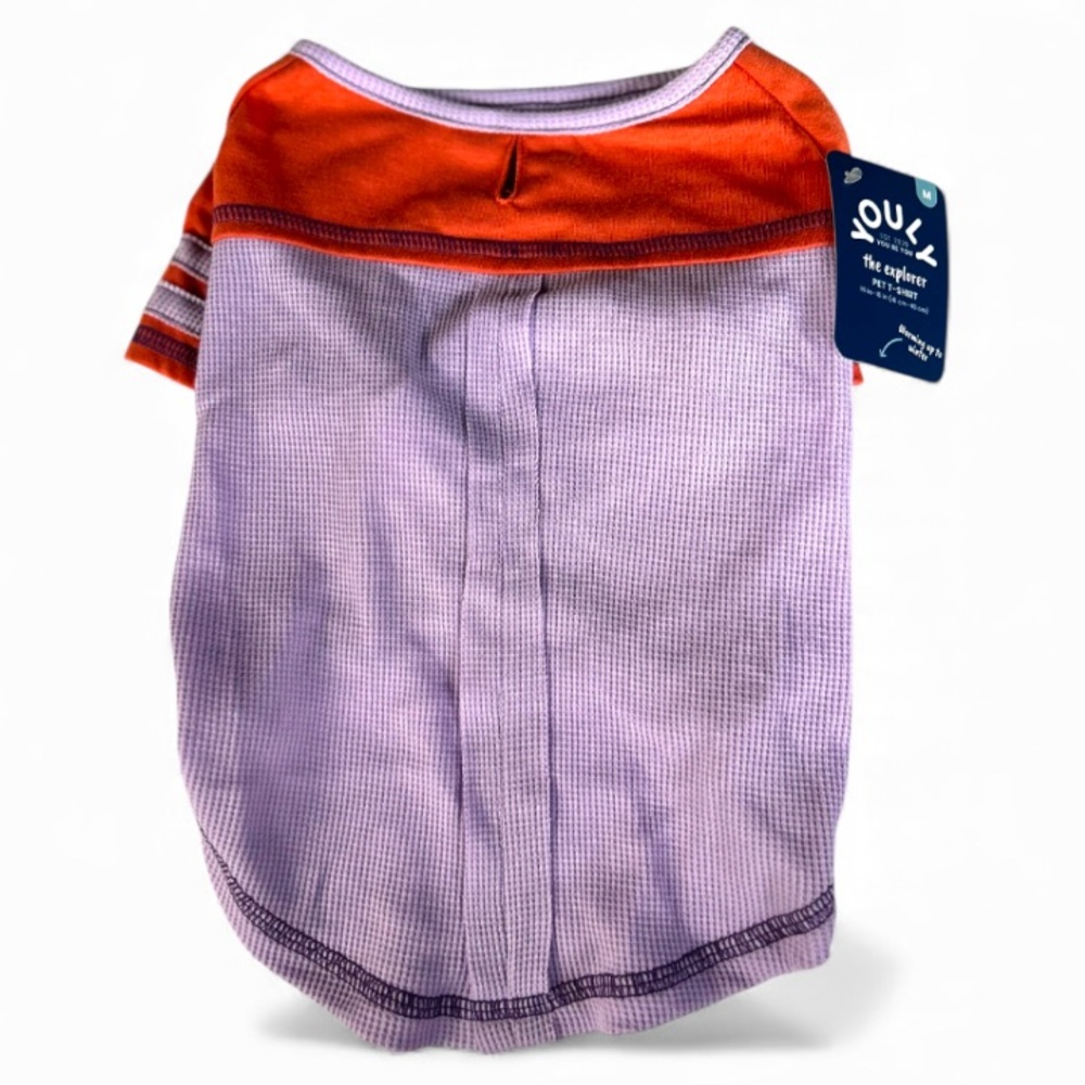 YOULY purple dog t-shirt tee M new with tags